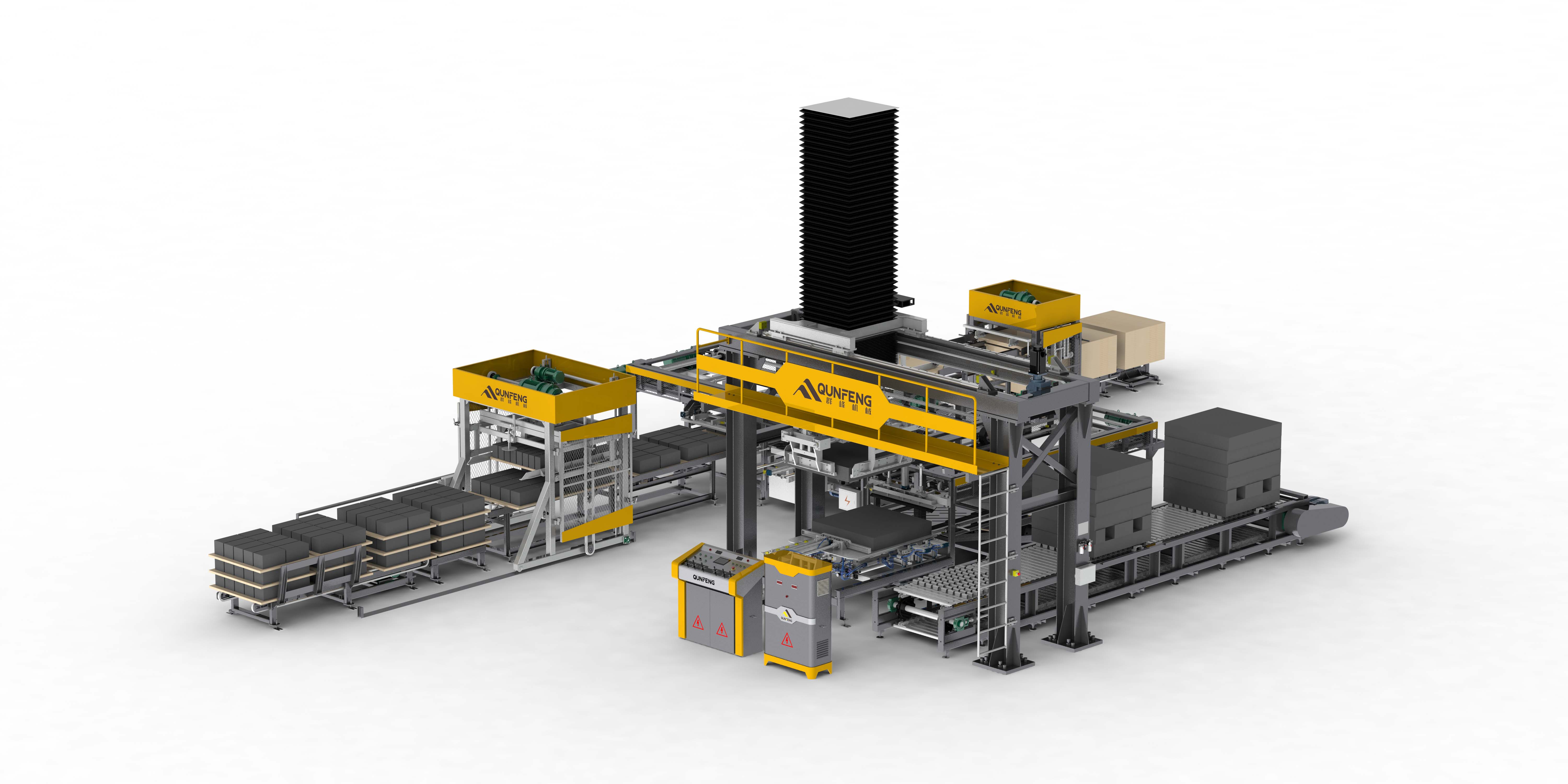 QMD1200G نظام منصات نقالة عالي الموضع للكتل الخرسانية