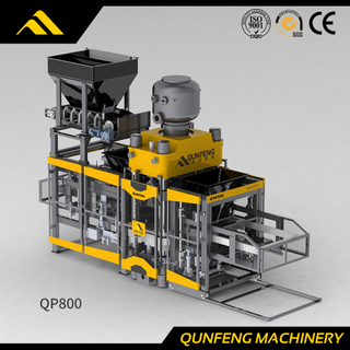 آلة تصنيع الطوب بالضغط الهيدروليكي QP800