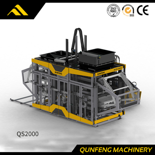 خط إنتاج البلوك الأوتوماتيكي من سلسلة Supersonic (QS2000)