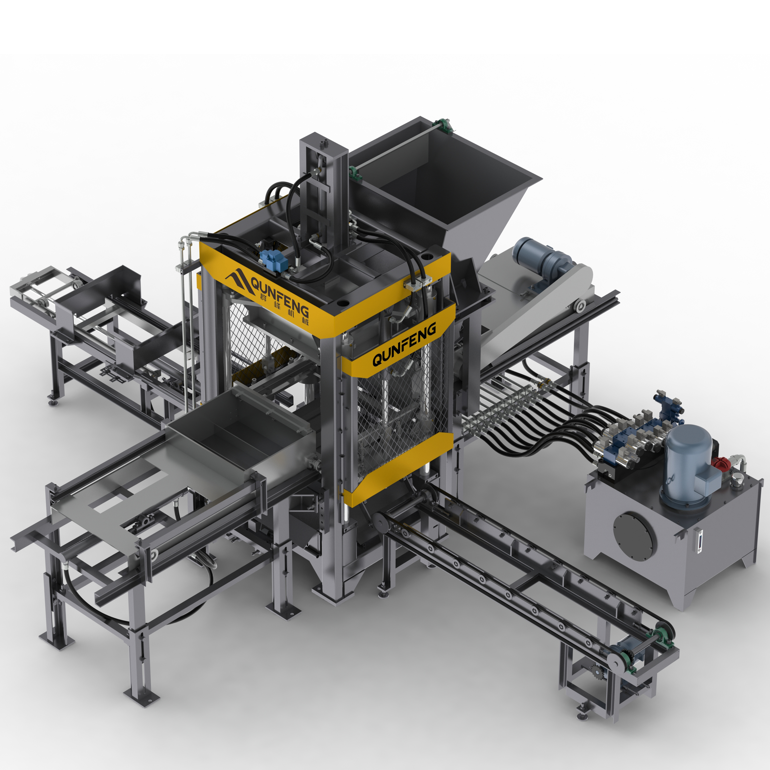 裁QF400----《QF3 机面料机+送板送砖》